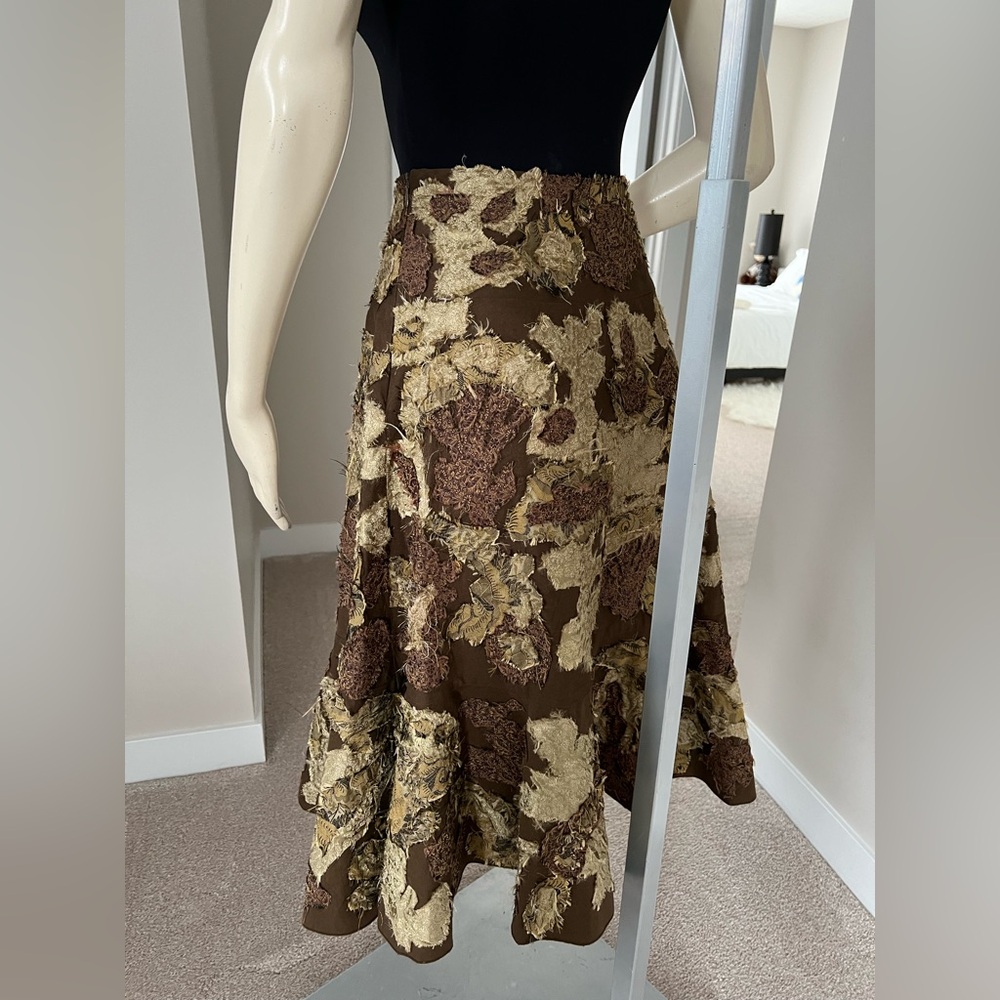 MaxMara Weekend Patchwork Floral Midi Skirt – Size 4 - Picture 9 of 16